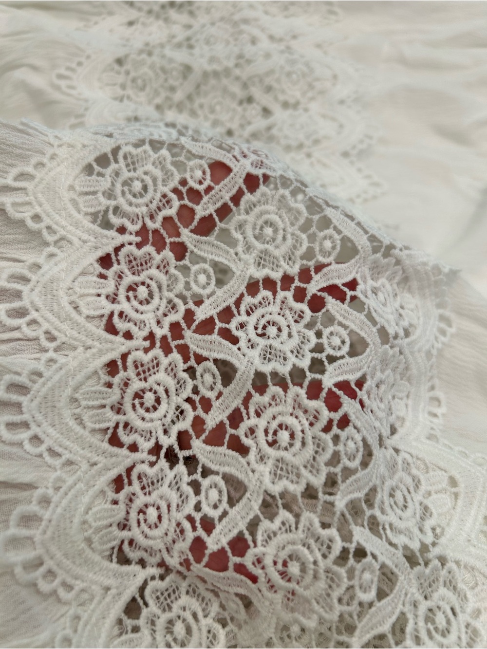 Justify White Off-Shoulder Lace Maxi Dress - Picture 10 of 10